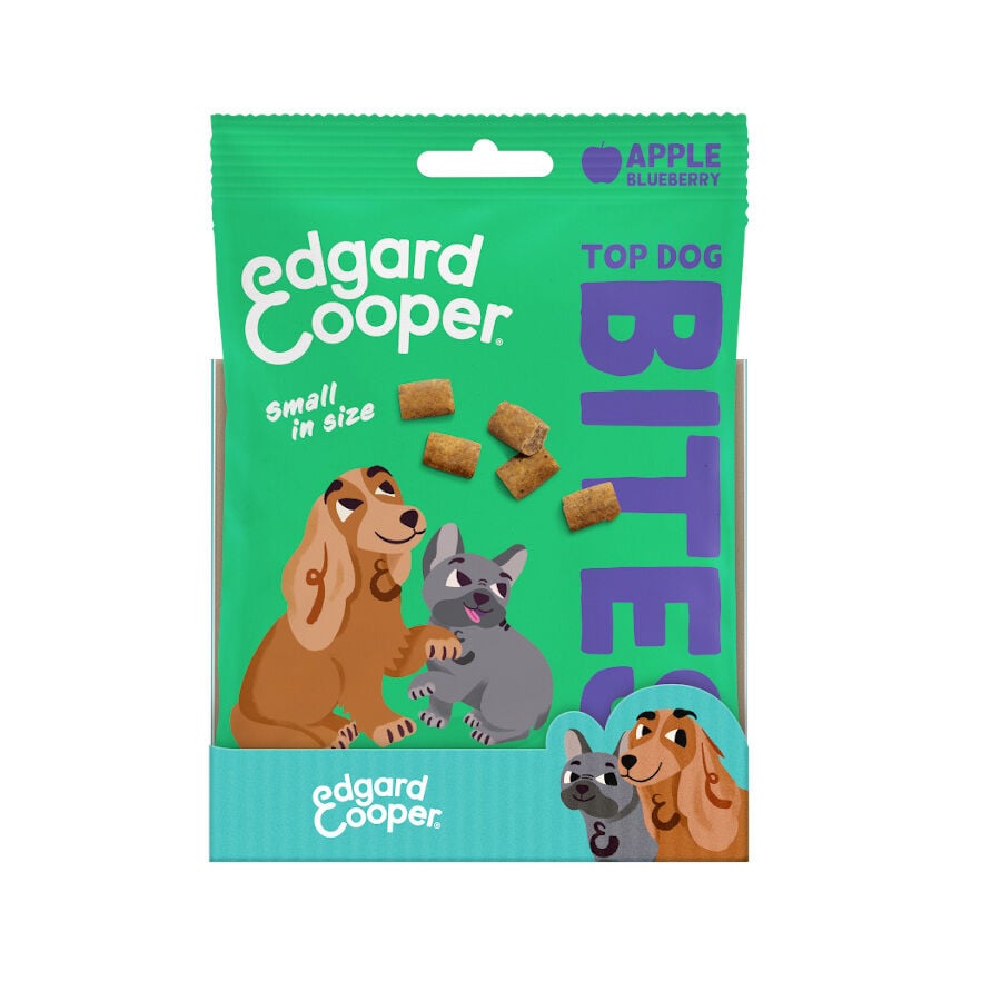 50 g Edgard & Cooper Bocaditos Mini de Manzana snack para perros, , large indicador imagen numero 7